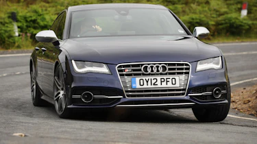 Audi S7 front cornering