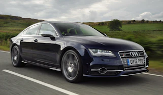 Audi S7 front tracking