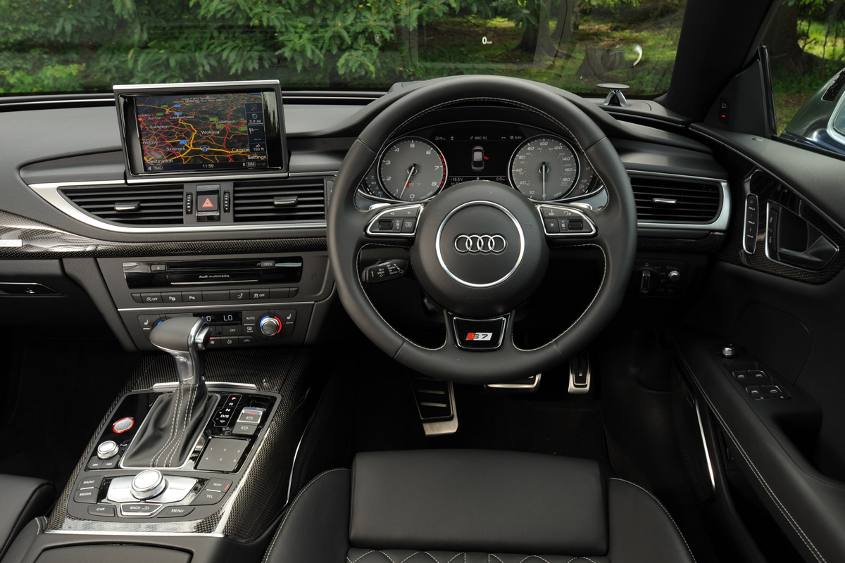 Audi S7 interior