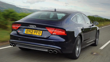 Audi S7 rear tracking