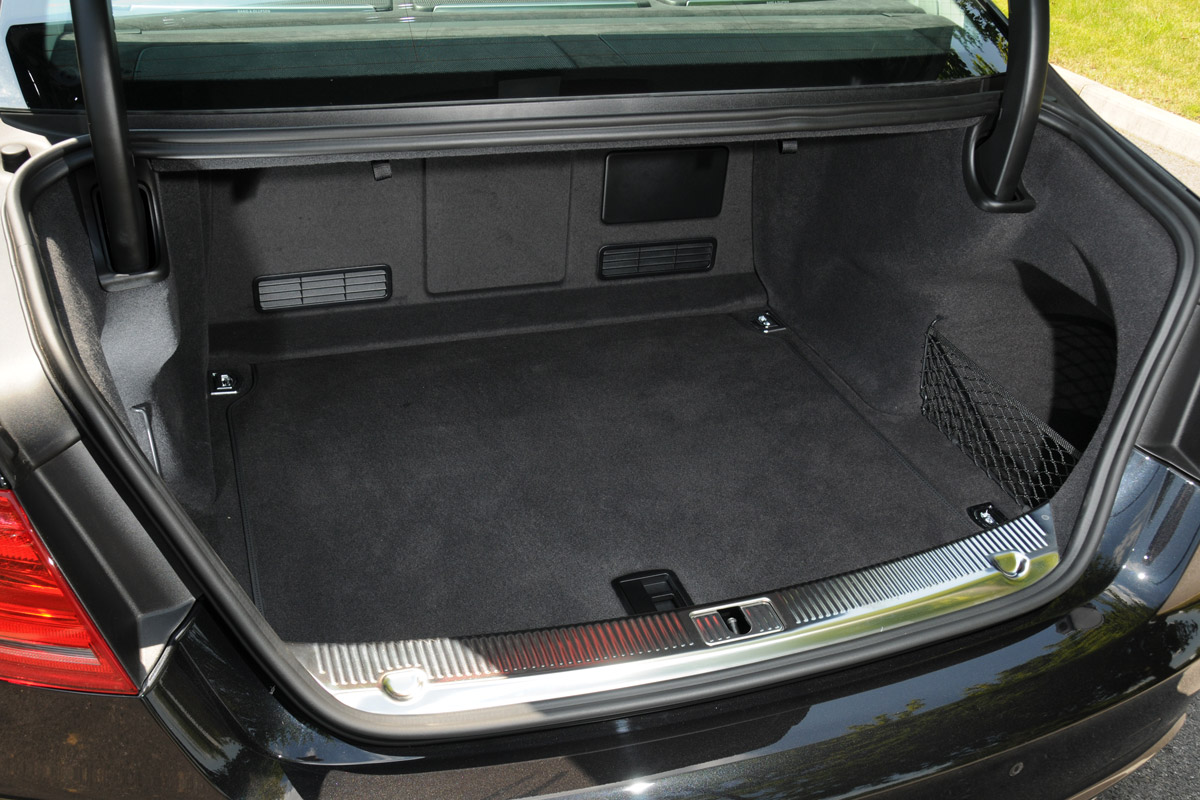 Audi S8 boot