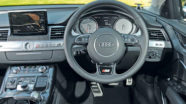 Audi S8 interior