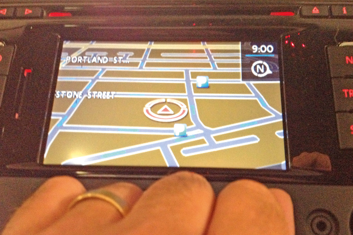 SEAT Alhambra sat-nav