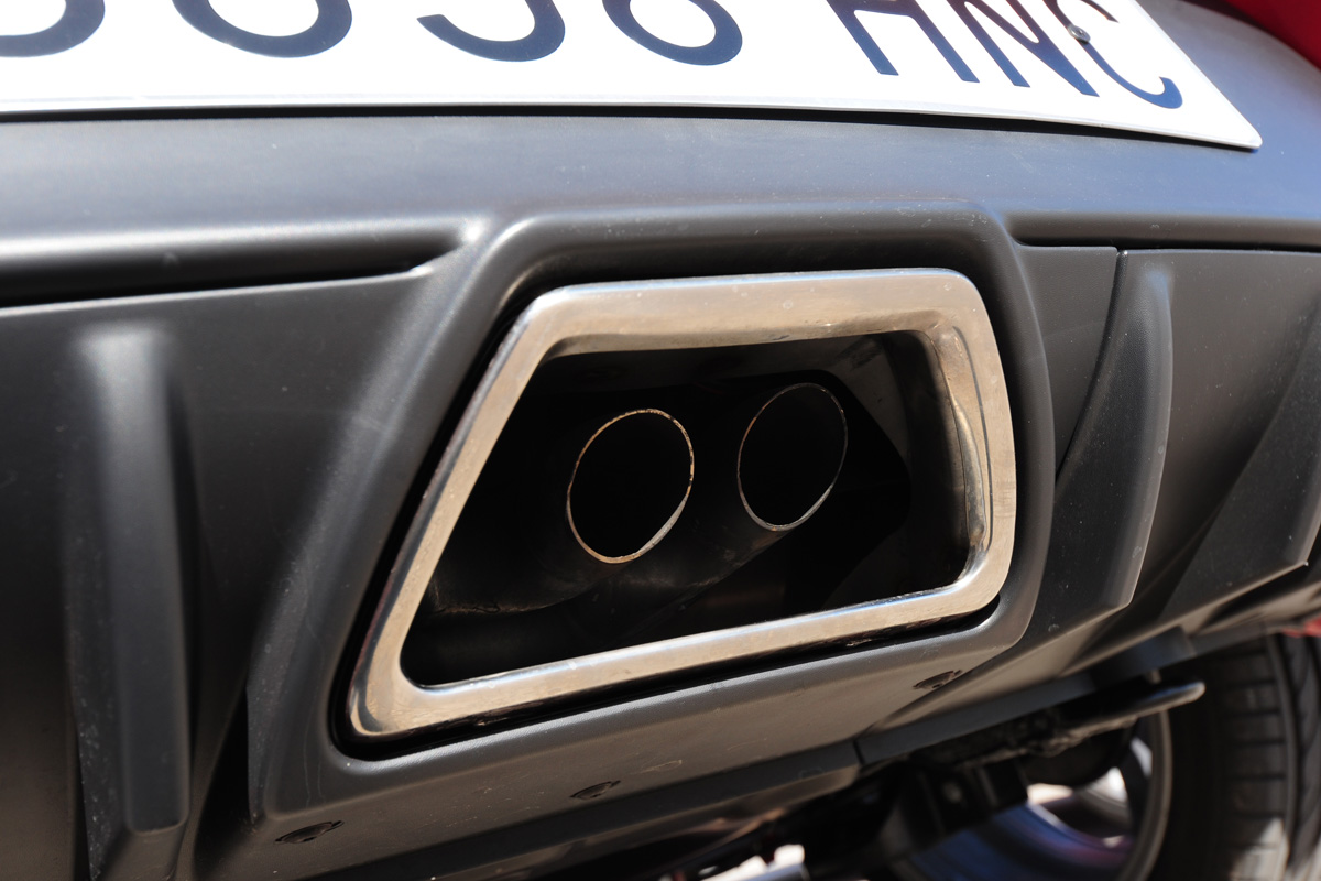 SEAT Ibiza Cupra exhaust