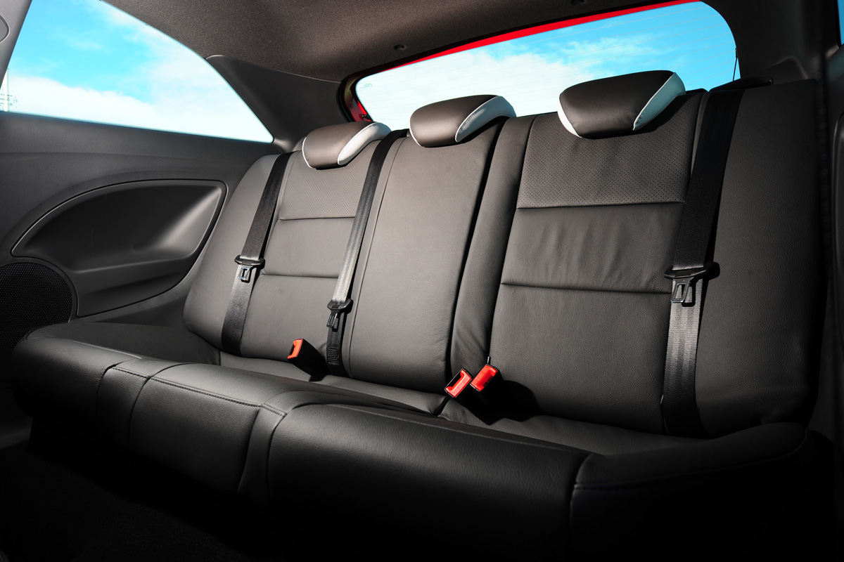 SEAT Ibiza Cupra rear seats