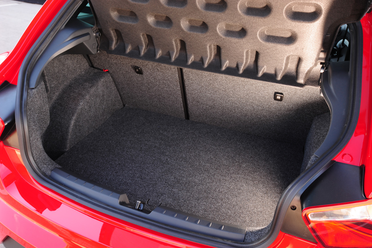 SEAT Ibiza Cupra boot