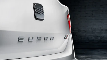SEAT Ibiza Cupra badge