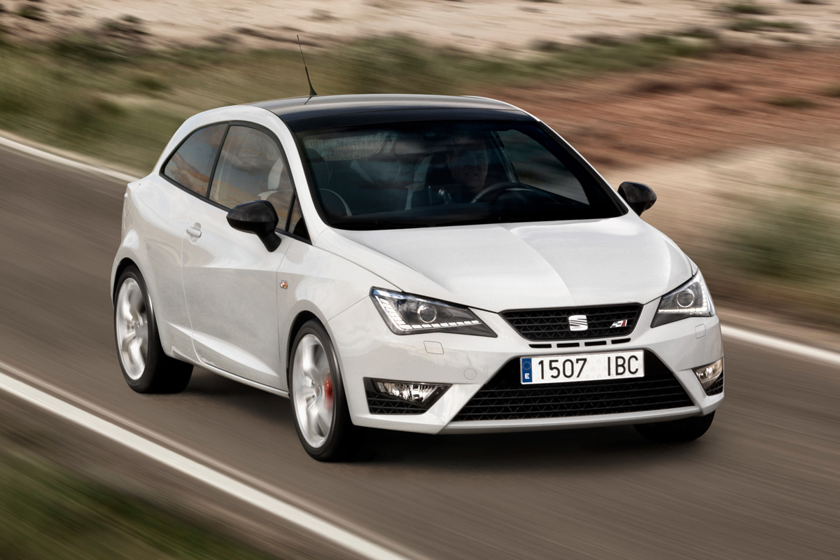 SEAT Ibiza Cupra dials