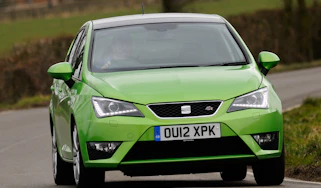 SEAT Ibiza FR front cornering
