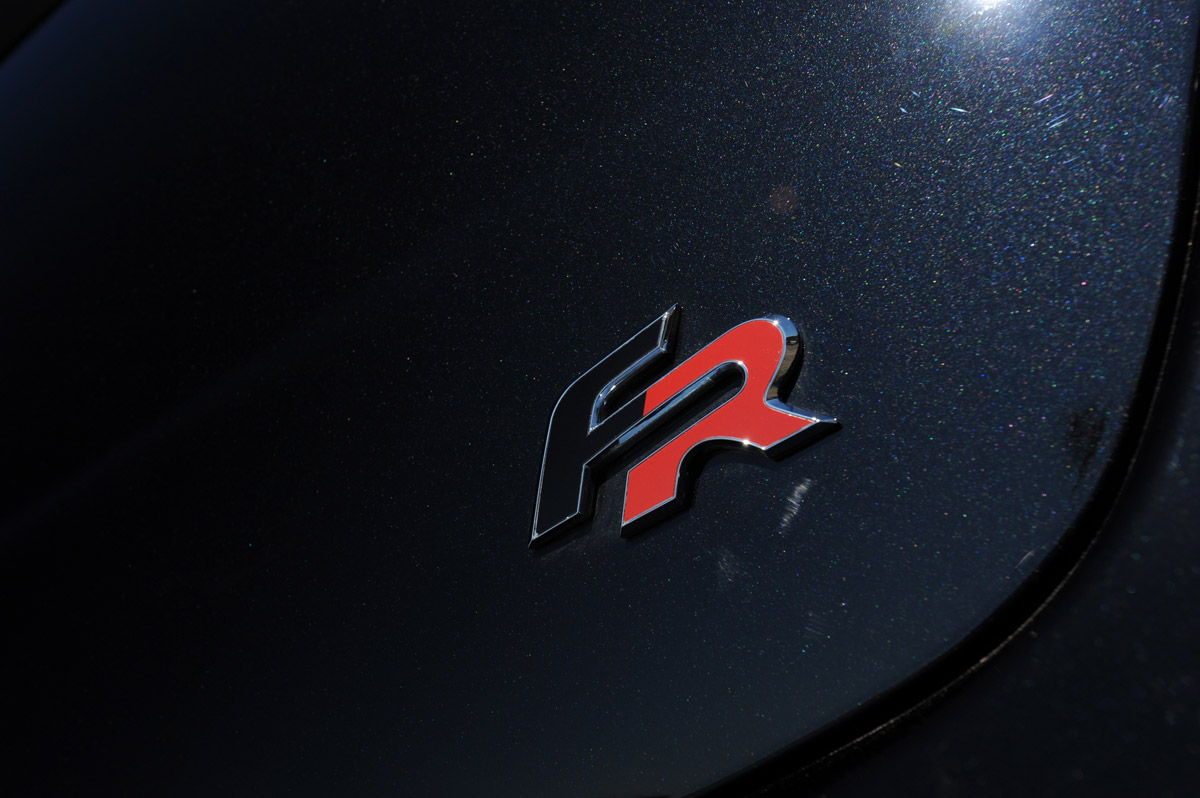 Seat Ibiza FR badge
