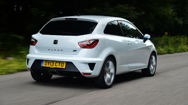 SEAT Ibiza SC Cupra rear tracking