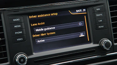 SEAT Leon display