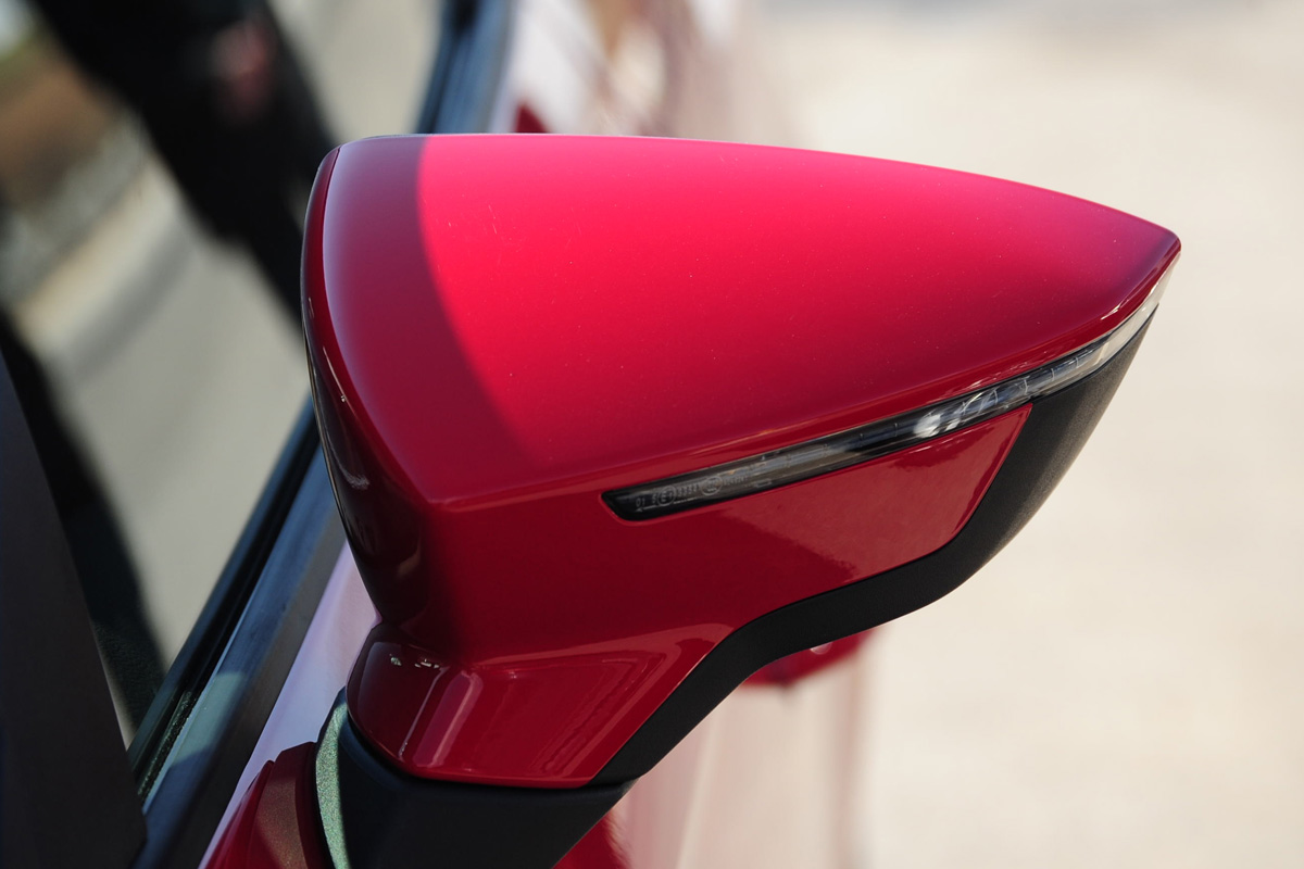 Seat Leon SC wing mirror