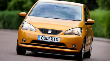 SEAT Mii Sport front cornering