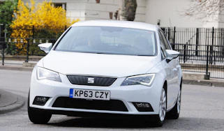 SEAT Leon Ecomotive front action