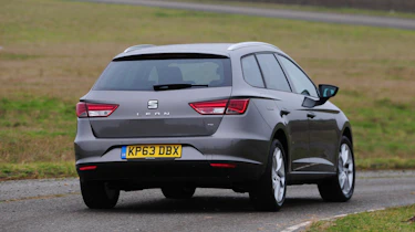 SEAT Leon ST estate rear action