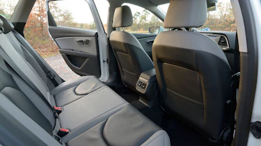 Seat Leon ST rear seats