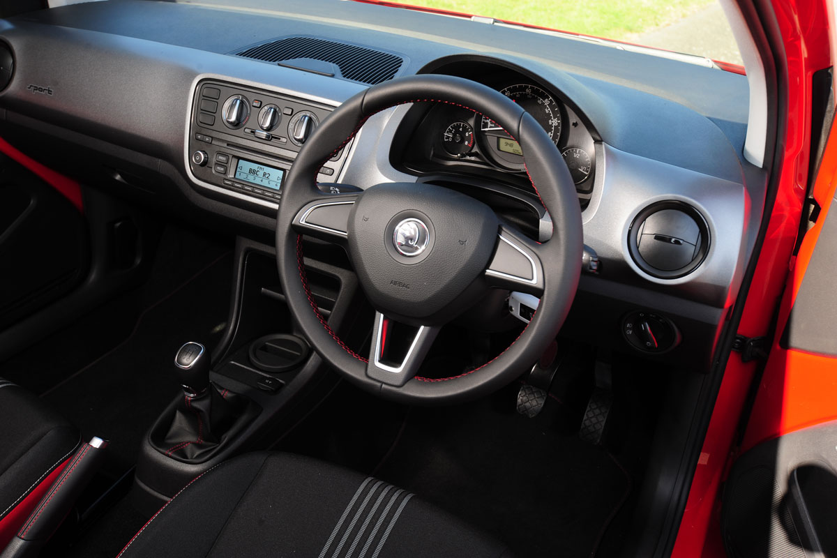 Skoda Citigo Sport dashboard
