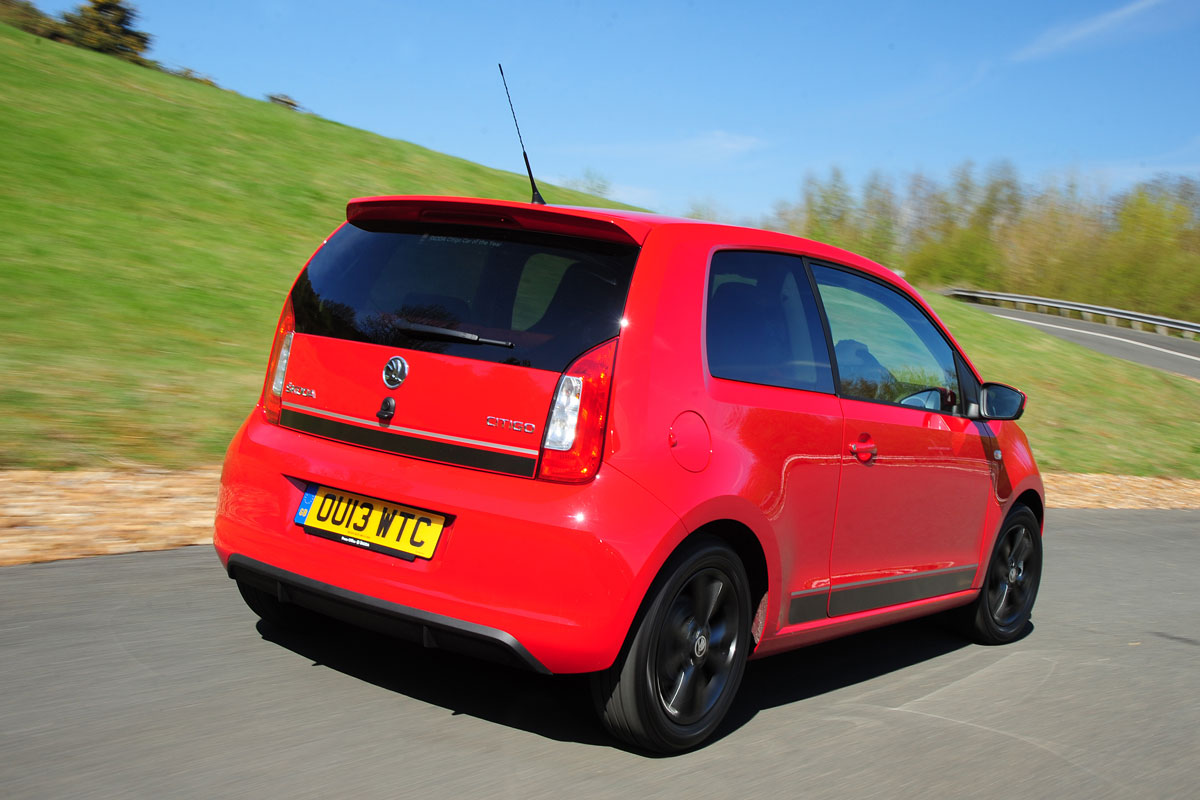 Skoda Citigo Sport rear tracking