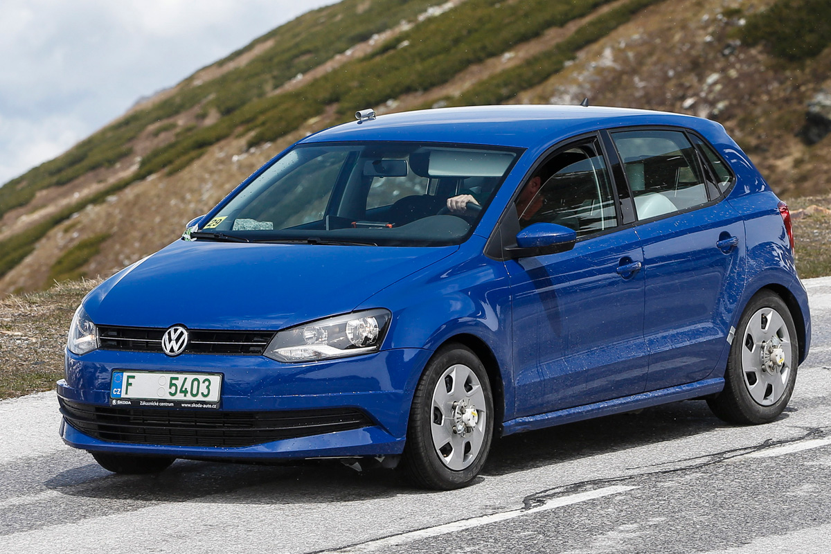New Skoda Fabia front