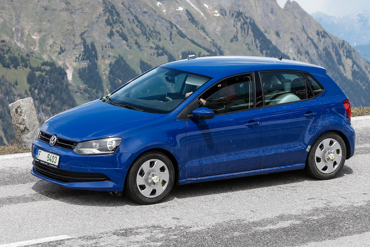 New Skoda Fabia front