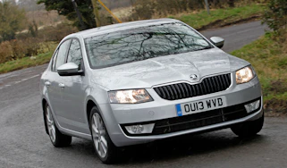 Skoda Octavia 1.4 TSI SE front cornering