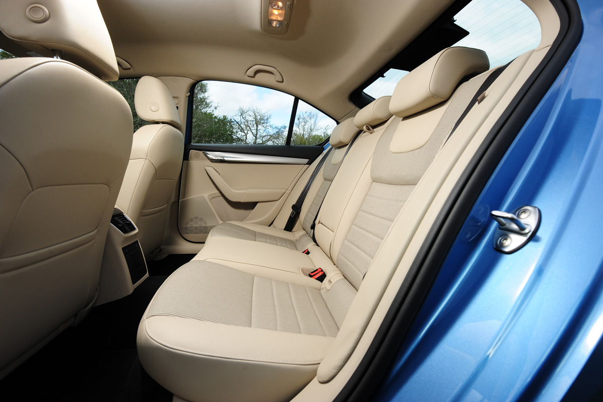 Skoda Octavia rear seats