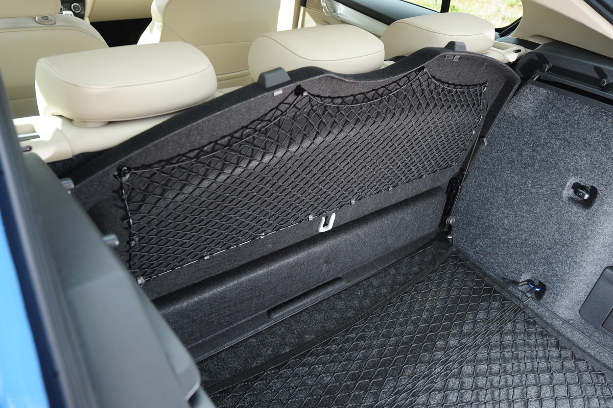 Skoda Octavia boot detail