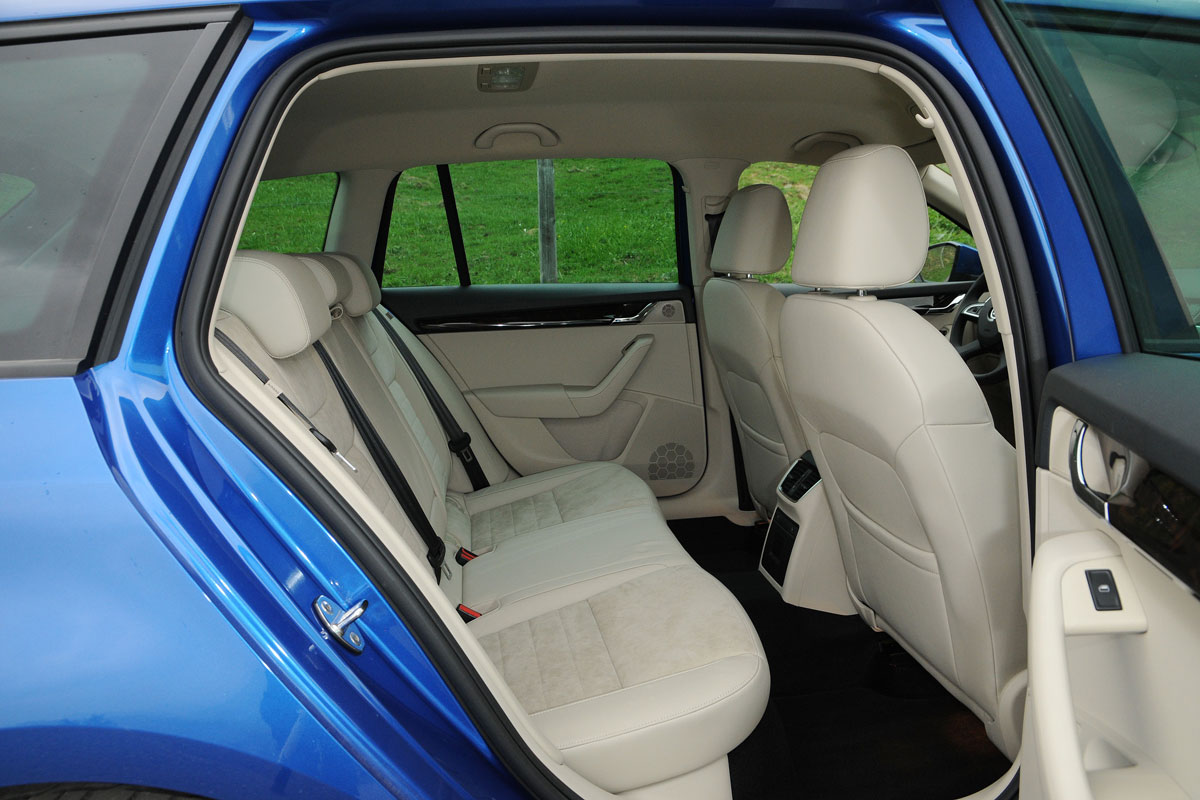 Skoda Octavia Estate rear seats