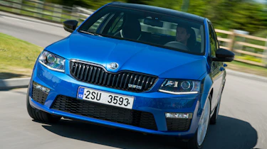 Skoda Octavia vRS 2.0 TDI front tracking
