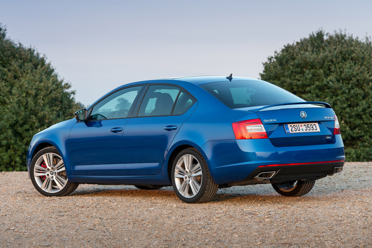 Skoda Octavia vRS 2.0 TDI rear static
