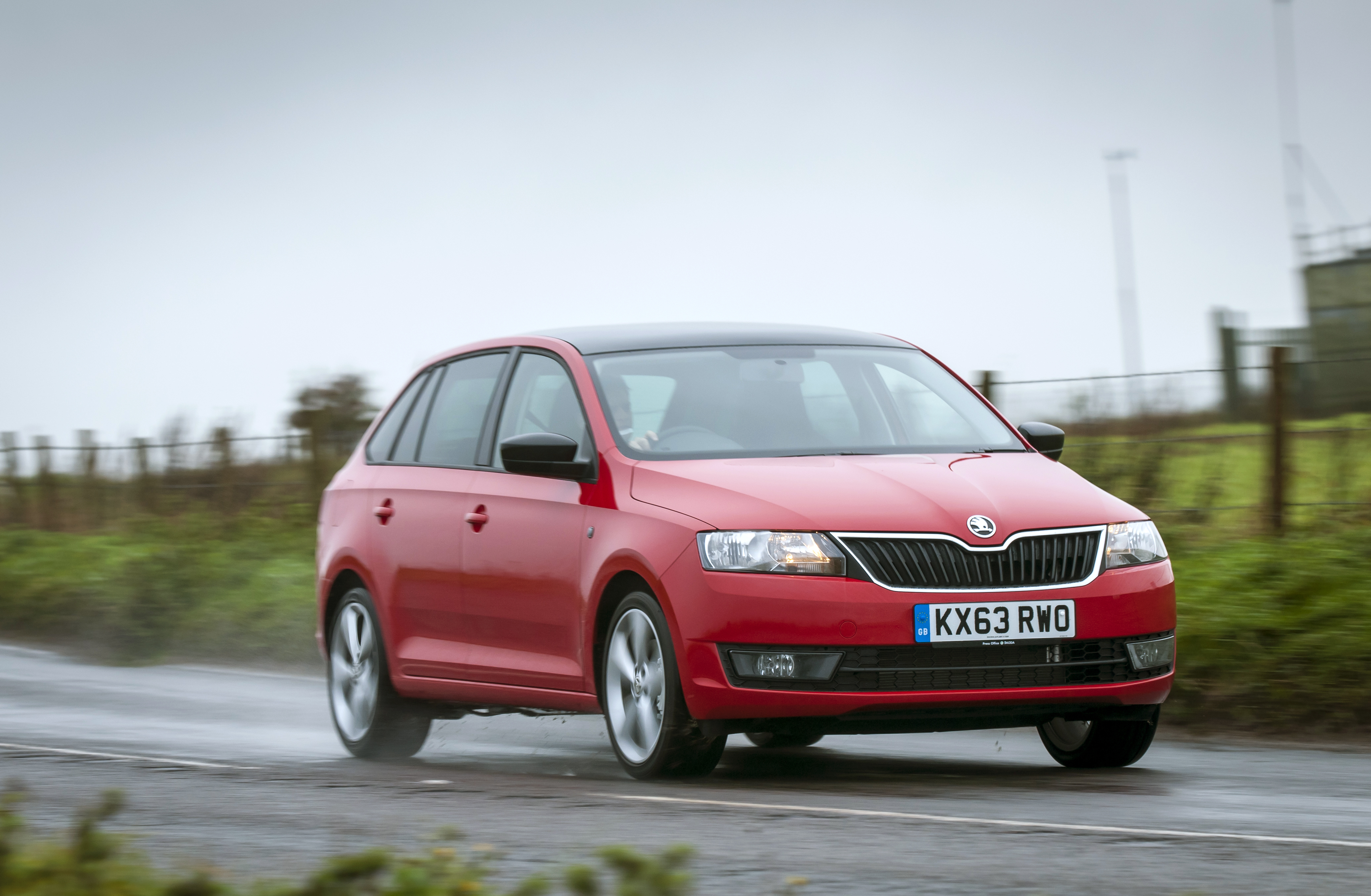 Skoda Rapid Spaceback action