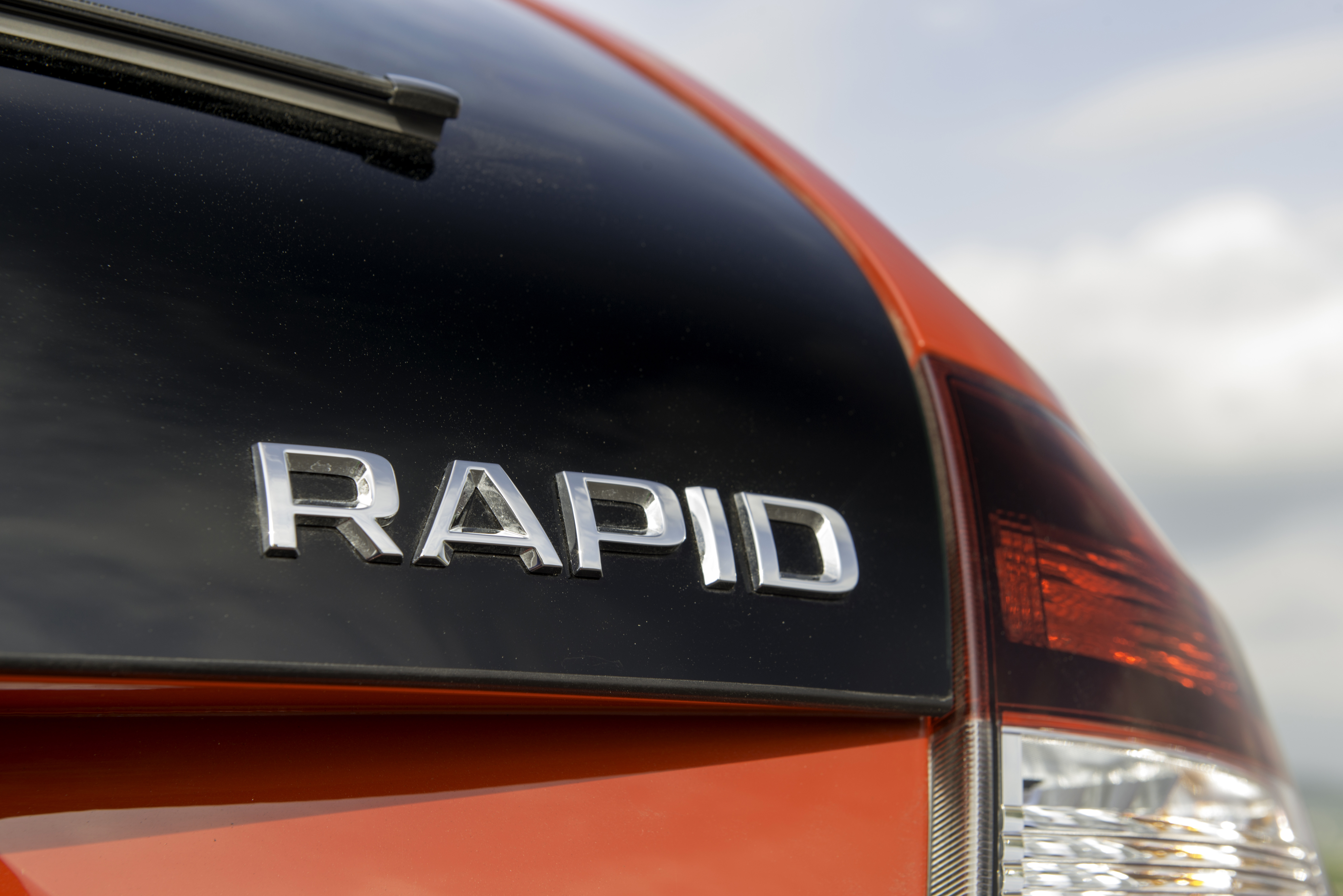 Skoda Rapid Spaceback badge