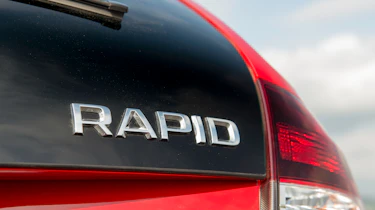 Skoda Rapid Spaceback badge