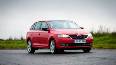Skoda Rapid Spaceback cornering