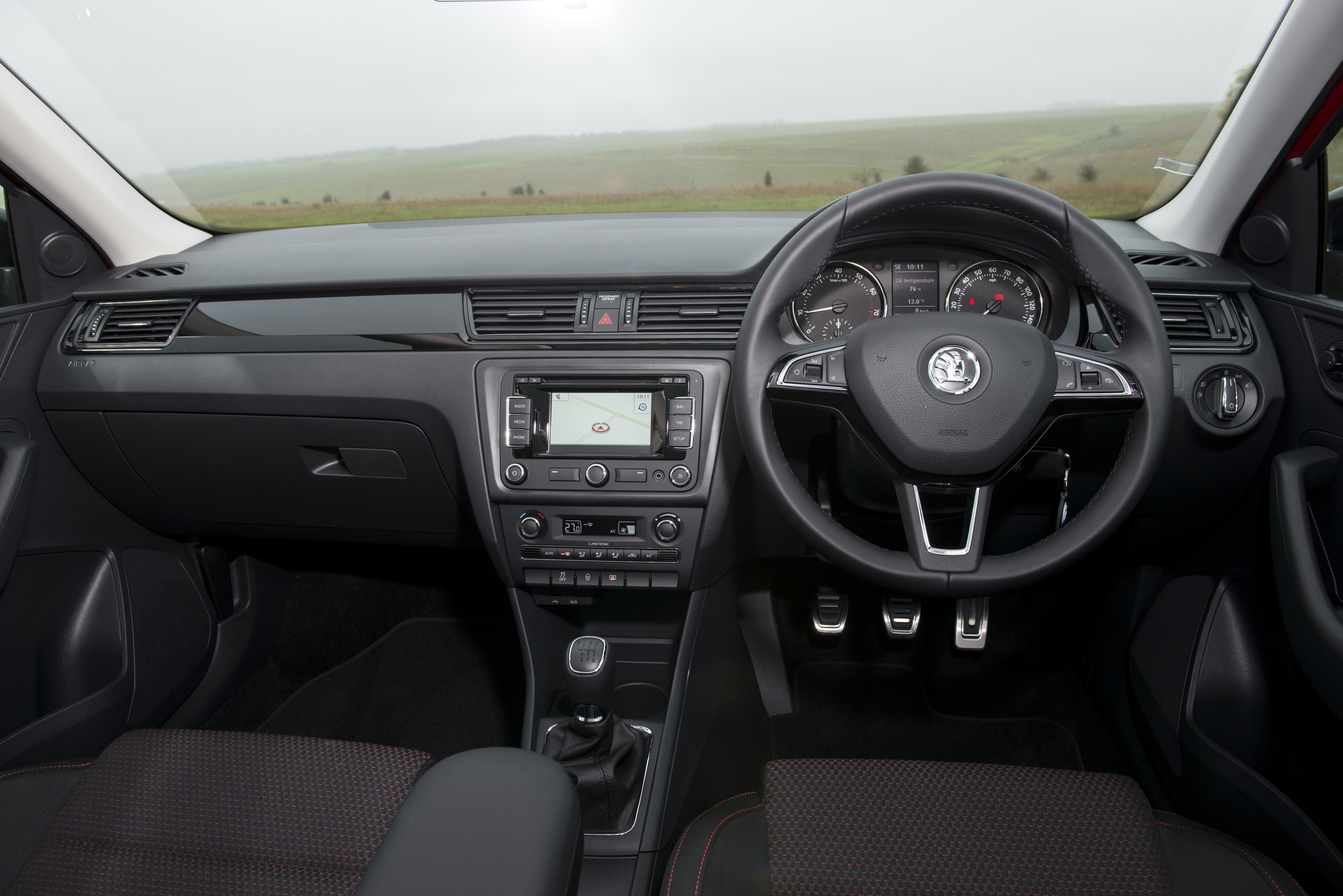 Skoda Rapid Spaceback dashboard