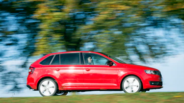 Skoda Rapid Spaceback profile