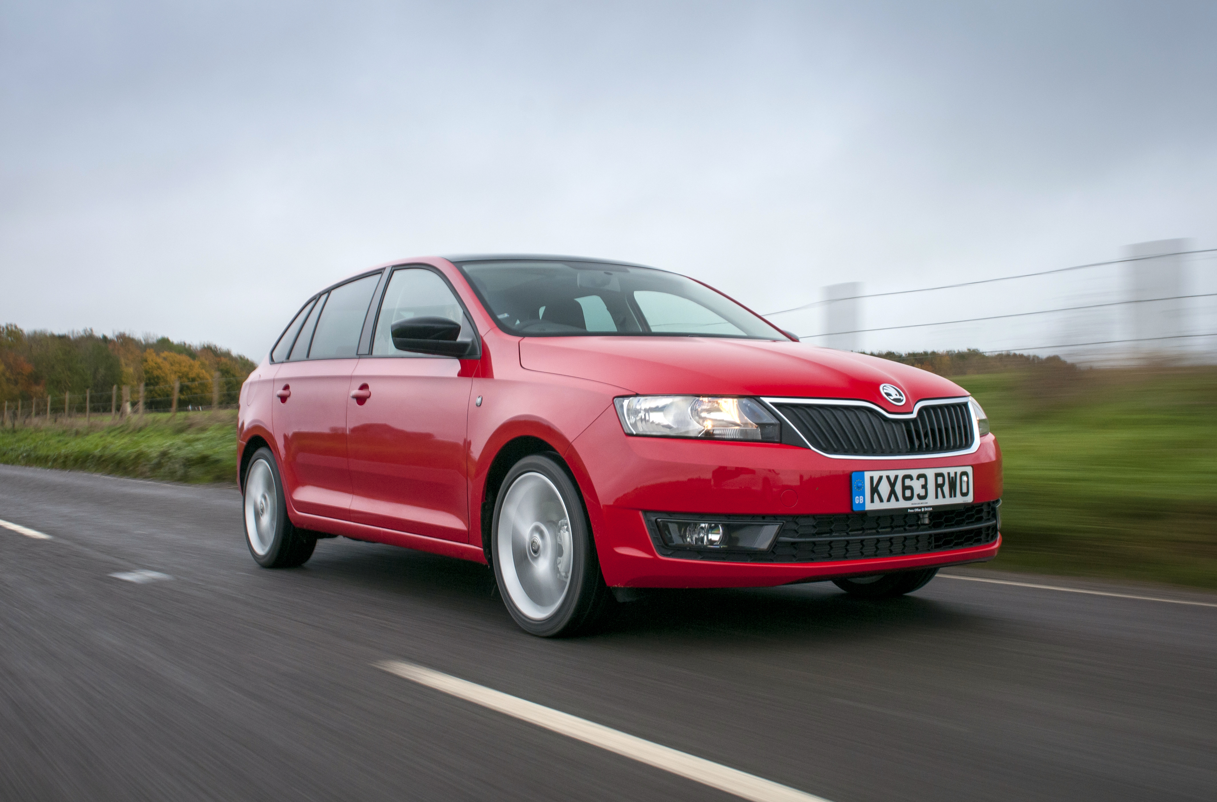 Skoda Rapid Spaceback tracking