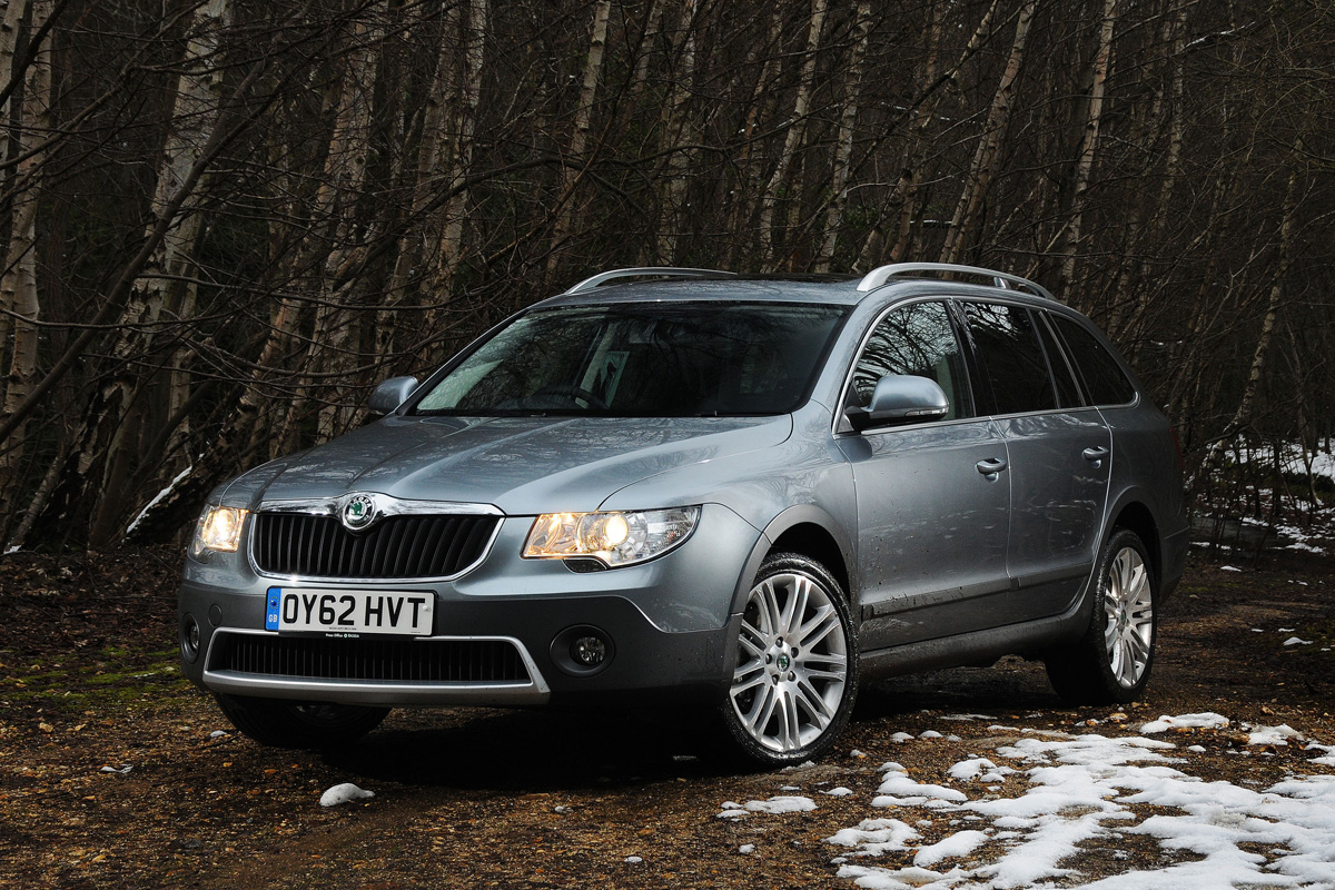 Skoda Superb Outdoor front static