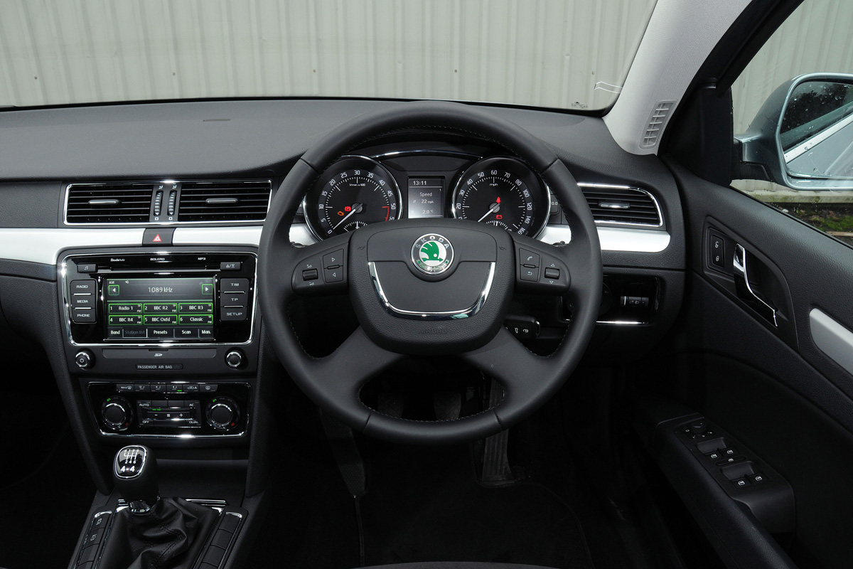 Skoda Superb Outdoor interior