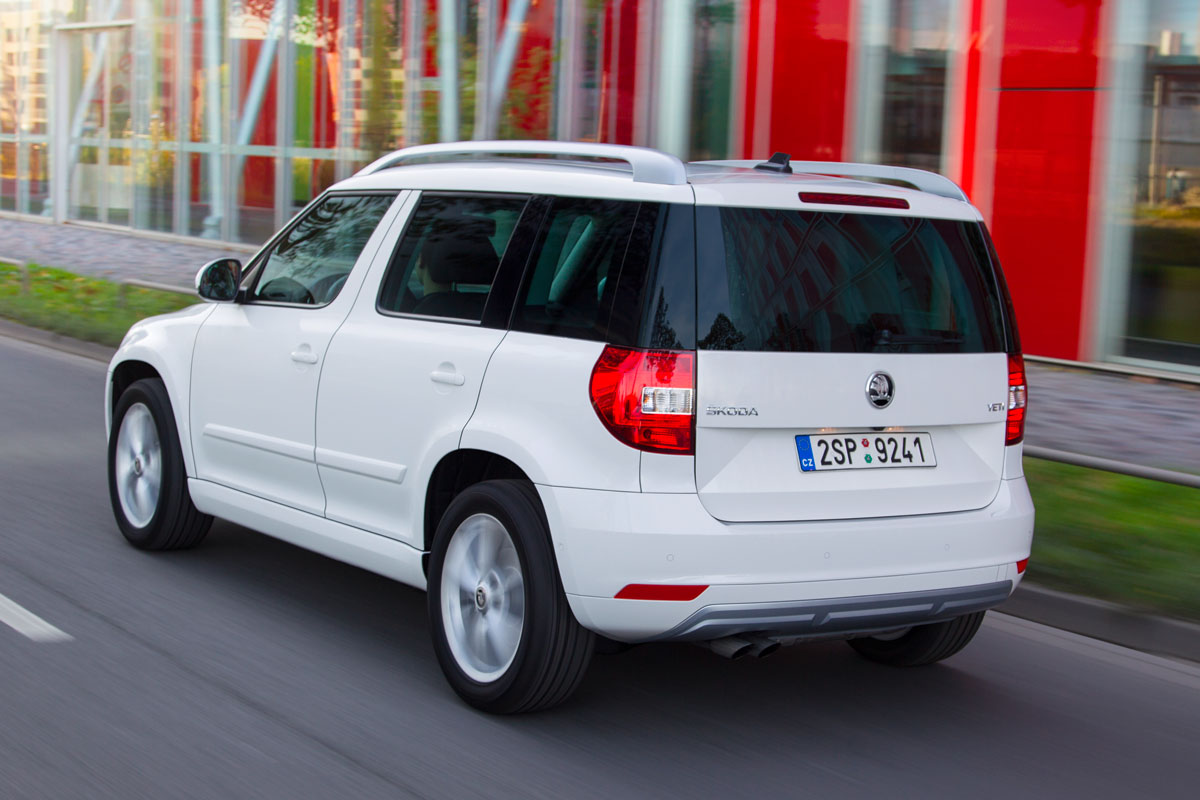 Skoda Yeti 2014 1.2 TSI rear tracking