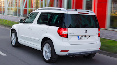 Skoda Yeti 2014 1.2 TSI rear tracking
