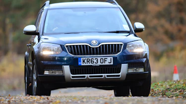 Skoda Yeti 4x4 front cornering
