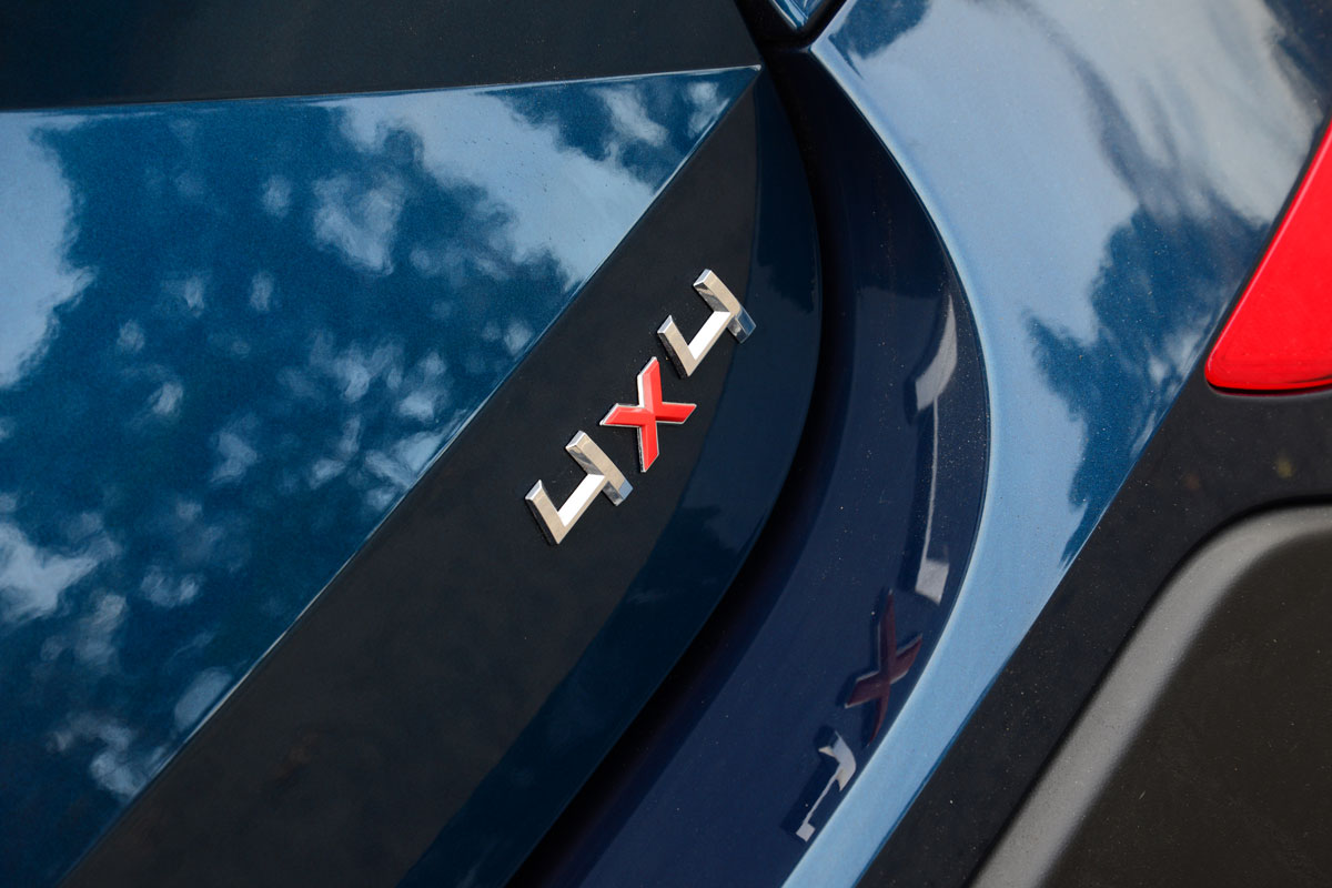 Skoda Yeti 4x4 badge