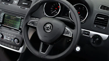 Skoda Yeti 4x4 dashboard