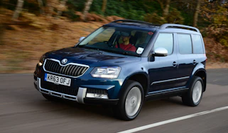 Skoda Yeti 4x4 front tracking