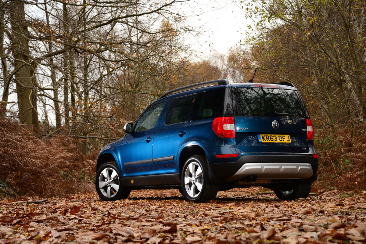 Skoda Yeti 4x4 rear static
