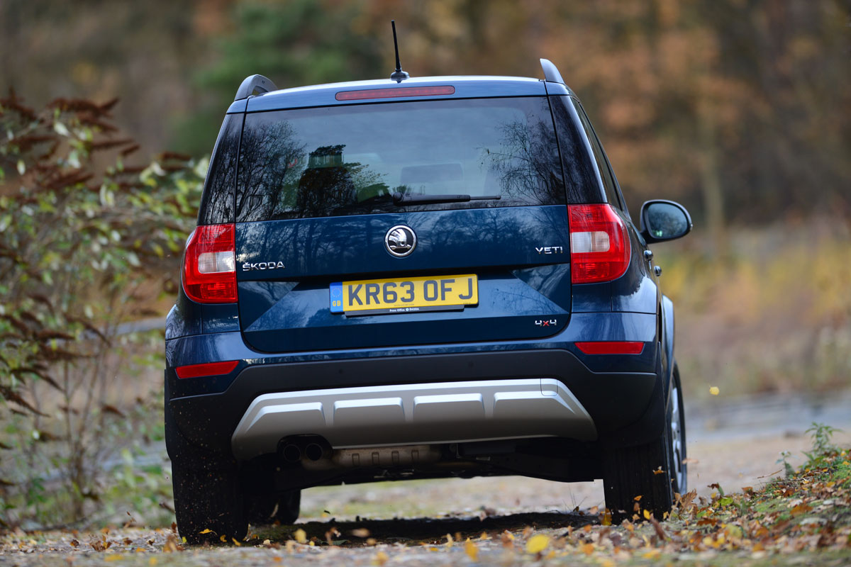 Skoda Yeti 4x4 rear
