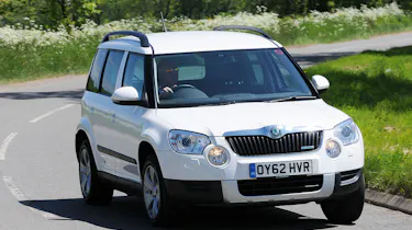 Skoda Yeti GreenLine TDI front action