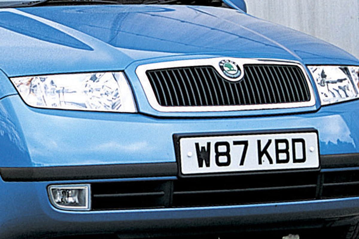 Skoda Fabia MK I - the Austro-Hungarian Empire-era moustache